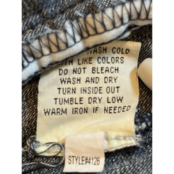 Hydraulic Womens Denim Jacket Front Button Stretch 4126 Cotton Blue Size Small - Picture 7 of 7